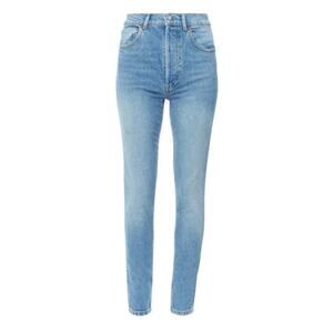 Revolve Boyish The Billy Conversation Blue Denim Stretch Skinny Jeans Size 27